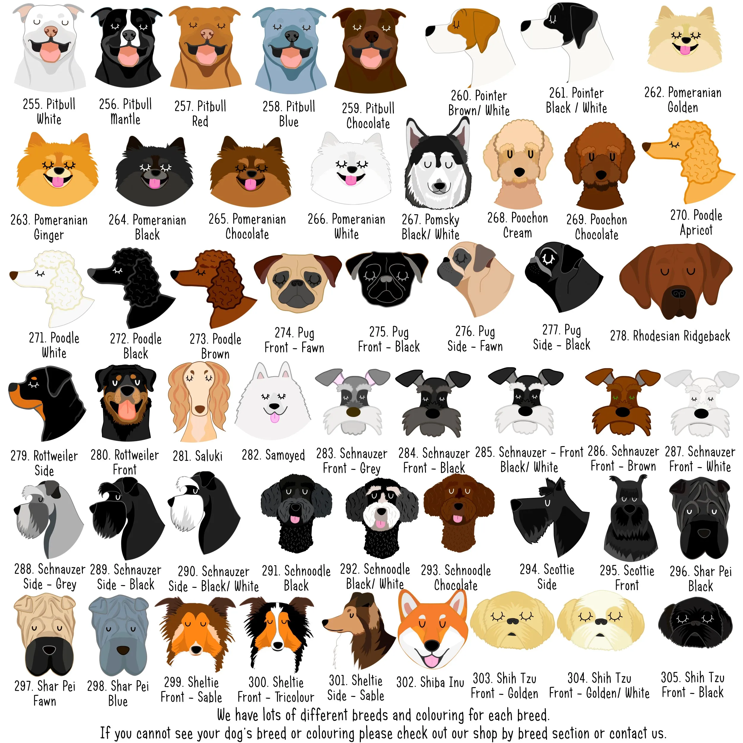 Personalised Pet ID Tag - Cartoon Summer Fruits