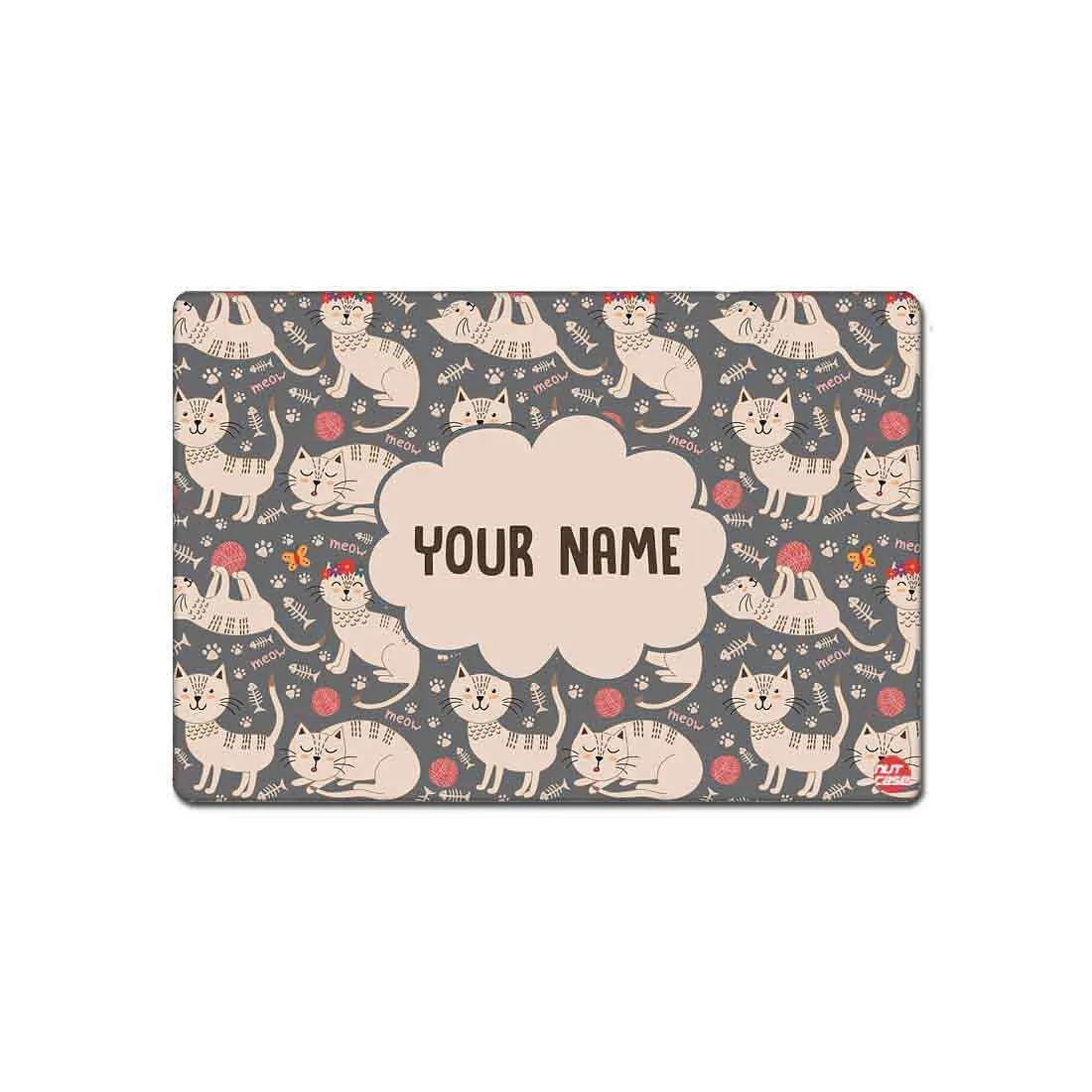 Personalized Table Mats Animal Theme Return Gifts for Kids  - Cute Cat