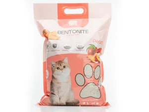 Pets Bentonite Cat Litter with Peach Scent  5L/4kg