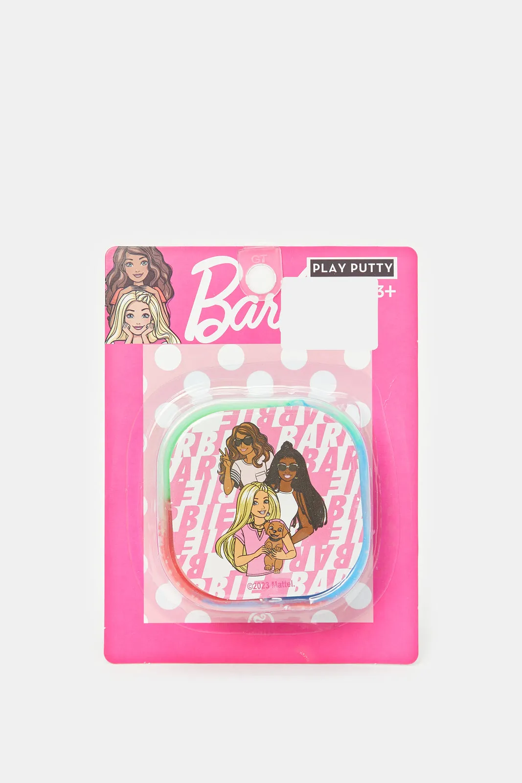 Pink Barbie Toy Buddy Putty