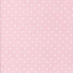 Polka Dot Rose Cozy Cotton FLANNEL