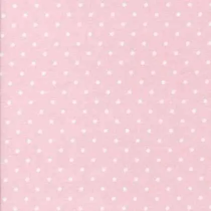 Polka Dot Rose Cozy Cotton FLANNEL
