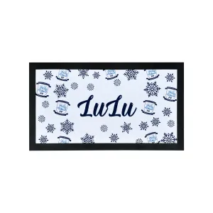 Preston North End Christmas Pet Feeding Mat