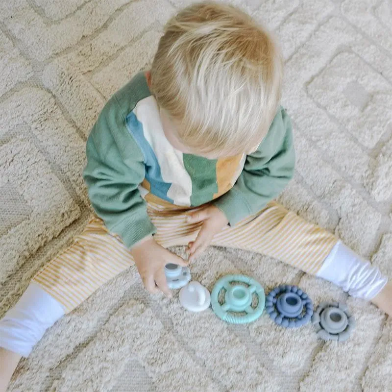 Rainbow Stacker and Teether Toy