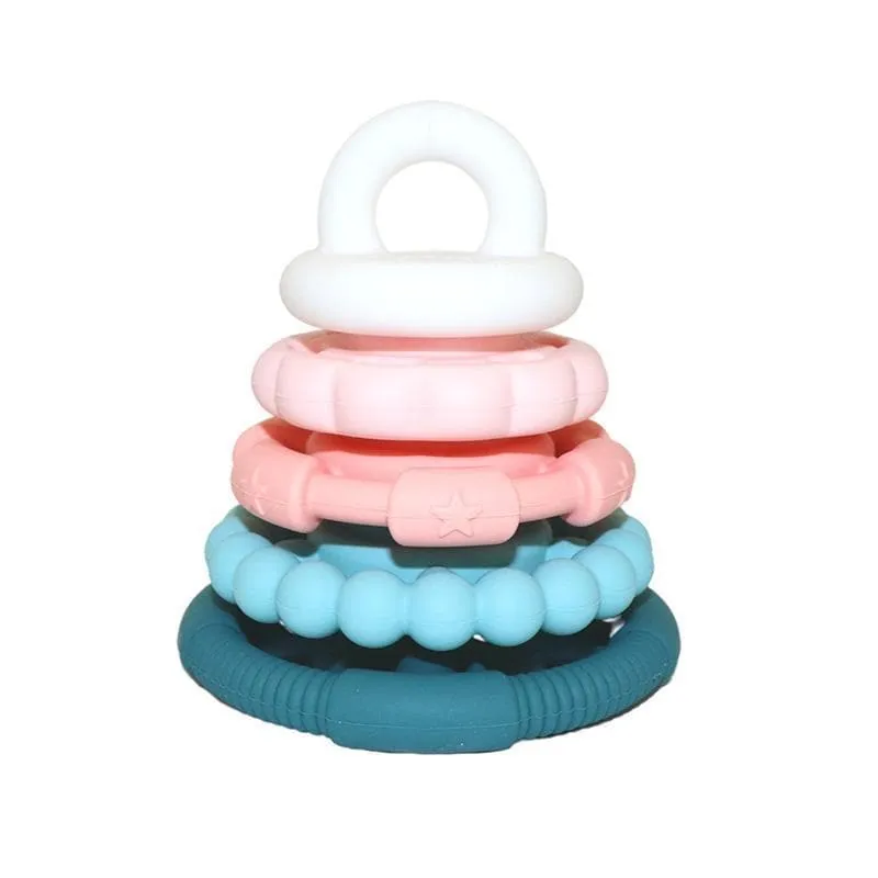Rainbow Stacker and Teether Toy