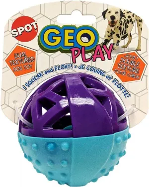 Spot Geo PlayBall Dual Texure Dog Toy Assorted - 1 count