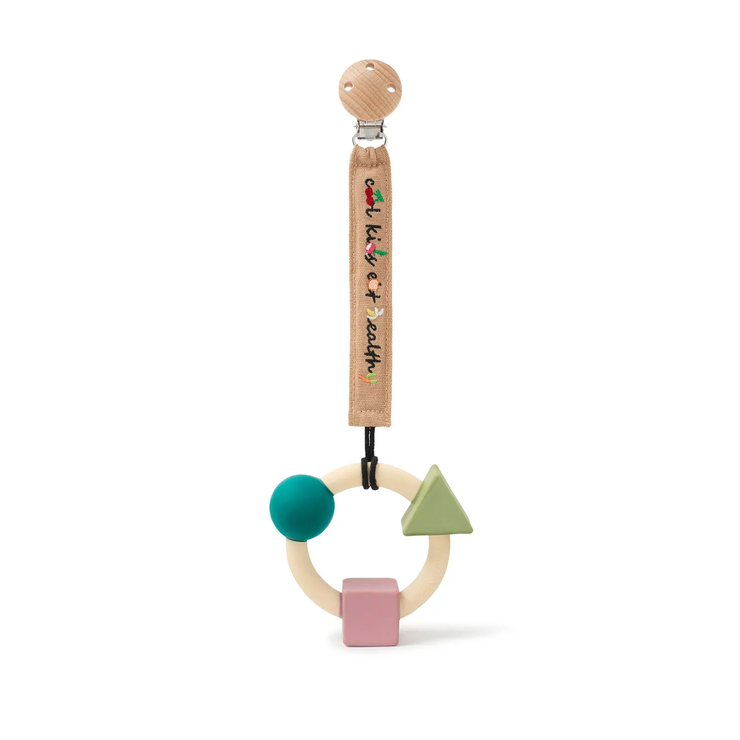 Teething Ring Soft Colors Baby Teether