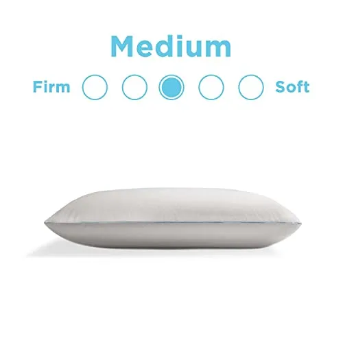 Tempur-Pedic TEMPUR-Cloud Breeze Dual Cooling Pillow, Queen , White