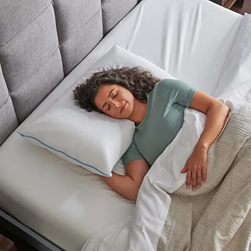 Tempur-Pedic TEMPUR-Cloud Breeze Dual Cooling Pillow, Queen , White