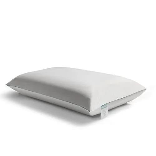 Tempur-Pedic TEMPUR-Cloud Breeze Dual Cooling Pillow, Queen , White