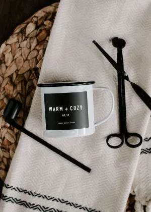 Warm   Cozy Soy Mug Candle - FINAL SALE