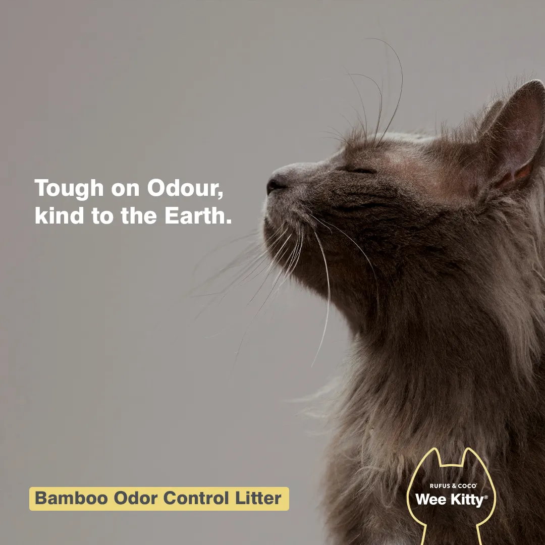 Wee Kitty Bamboo Odor Control Litter 2kg
