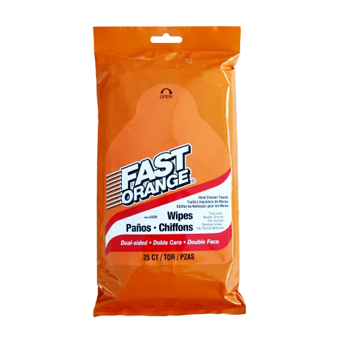Wipes - Permatex FAST ORANGE® Wipes, 25050 / 25051