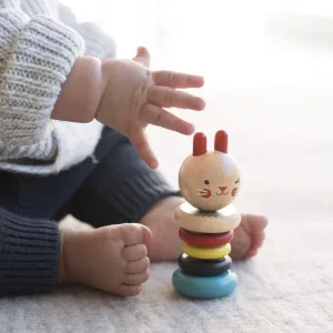 Wooden Rattle - Bunny
